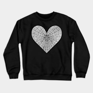 Spider Web Heart V36 Crewneck Sweatshirt